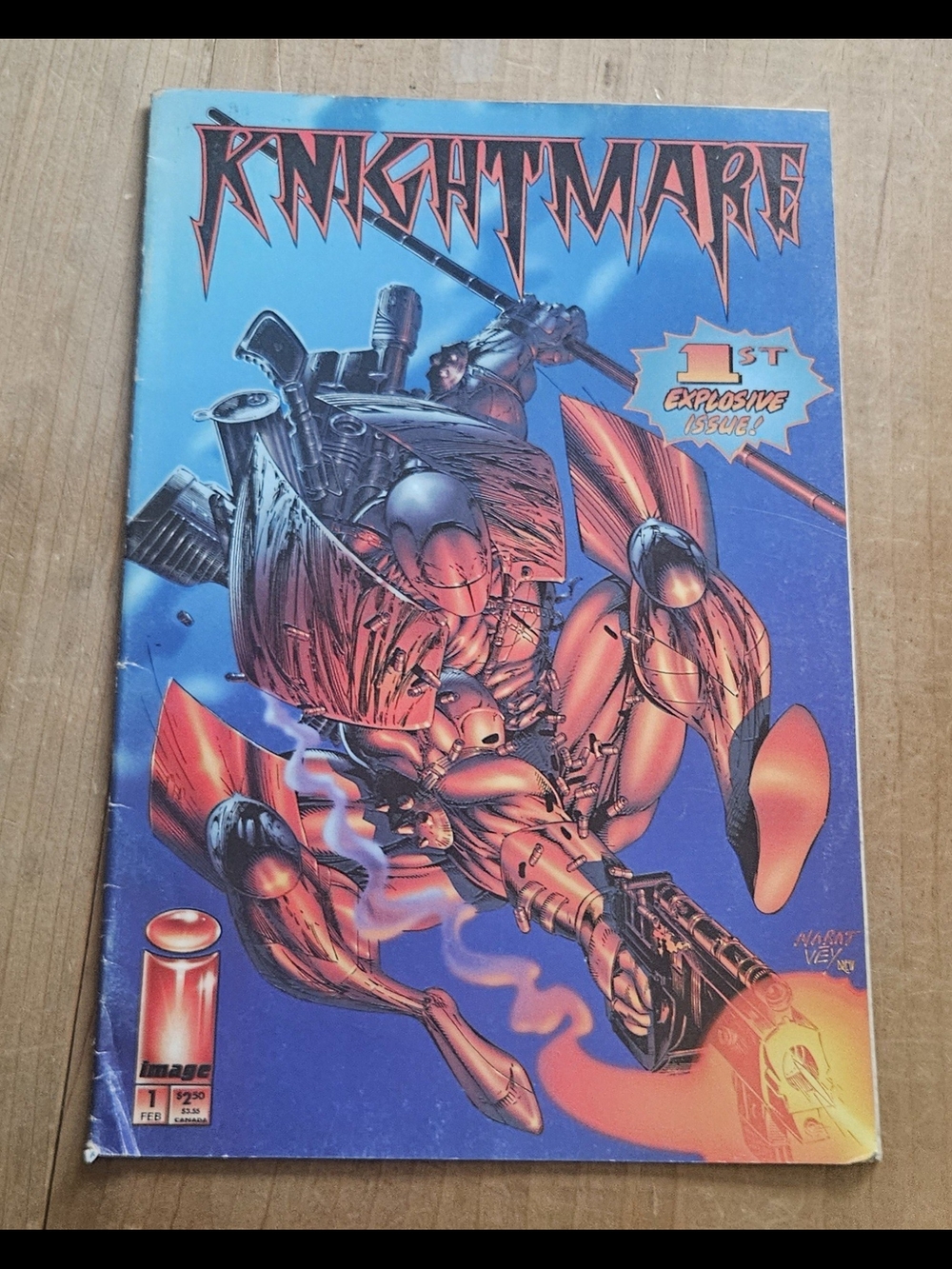 Knightmare #1 (Image Comics February 1995)